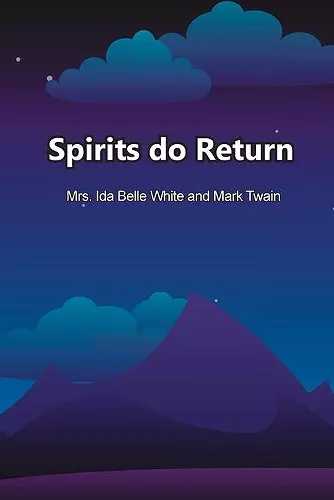 Spirits do Return cover