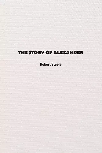 The Story of Alexander cover