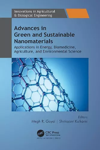Advances in Green and Sustainable Nanomaterials cover