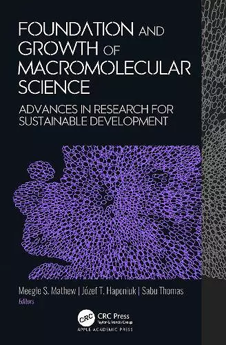 Foundation and Growth of Macromolecular Science cover