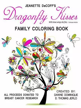 Dragonfly Kisses Family Coloring Book cover