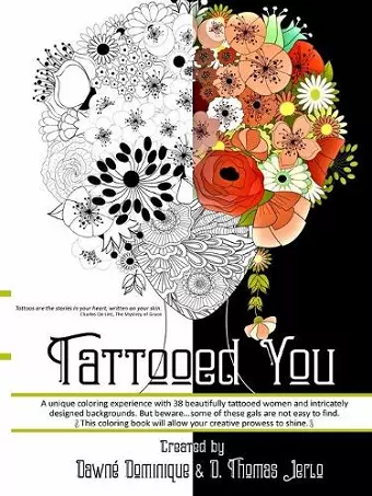 Tattooed You, Adult Coloring Book cover