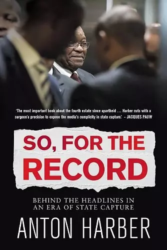 So, For the Record cover