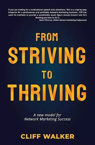 From Striving to Thriving cover