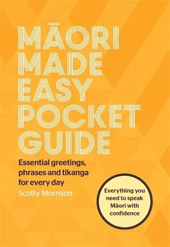 Maori Made Easy Pocket Guide cover