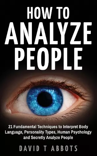 How To Analyze People cover