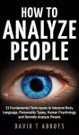 How To Analyze People cover