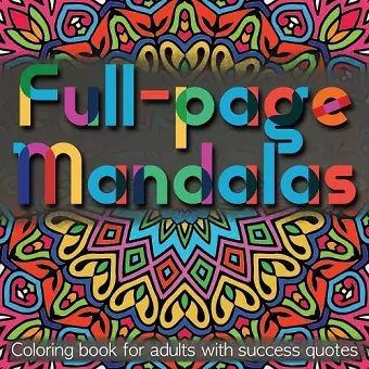 Full-page Mandalas cover