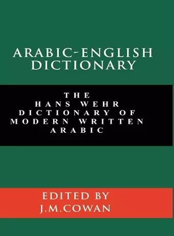 Arabic-English Dictionary cover