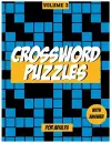 Crossword Puzzles For Adults, Volume 3 cover