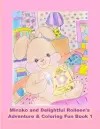 Minako and Delightful Rolleen's Adventure & Coloring Fun Book 1 cover