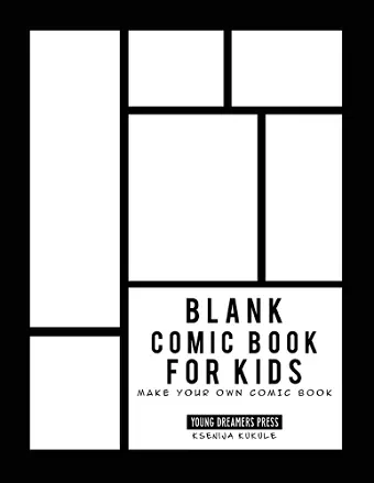 Blank Comic Book for Kids cover