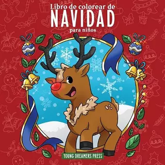 Libro de colorear de Navidad para niños cover