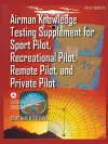 Airman Knowledge Testing Supplement for Sport Pilot, Recreational Pilot, Remote (Drone) Pilot, and Private Pilot FAA-CT-8080-2H cover