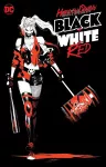 Harley Quinn Black + White + Red cover
