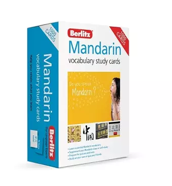 Berlitz Mandarin Study Cards (Language Flash Cards) cover