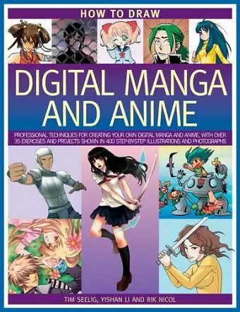 How to Draw Digital Manga and Anime cover