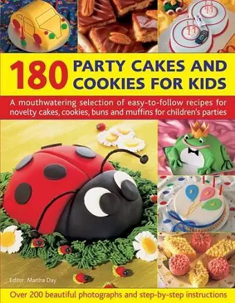 180 Party Cakes & Cookies for Kids cover