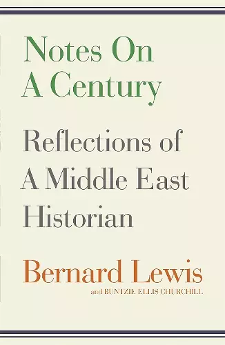 Notes on a Century cover