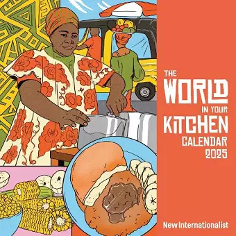 The World In Your Kitchen Calendar 2025 cover