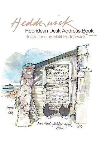 Hebridean Desk Address Book cover