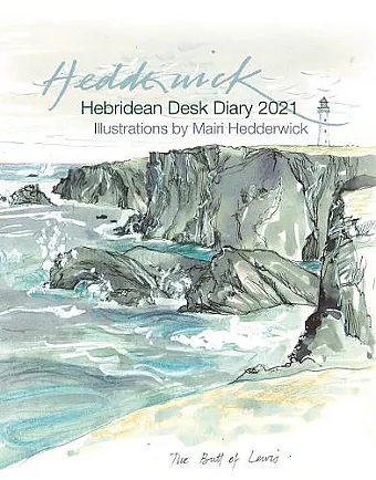 Hebridean Desk Diary 2021 cover