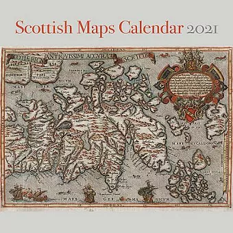 Scottish Maps Calendar 2021 cover