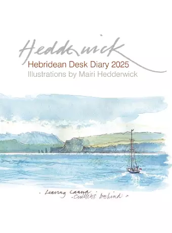 Hebridean Desk Diary 2025 cover