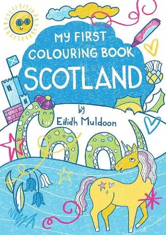 My First Colouring Book: Scotland cover
