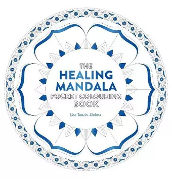 Healing Mandala Pocket Colouring Book cover