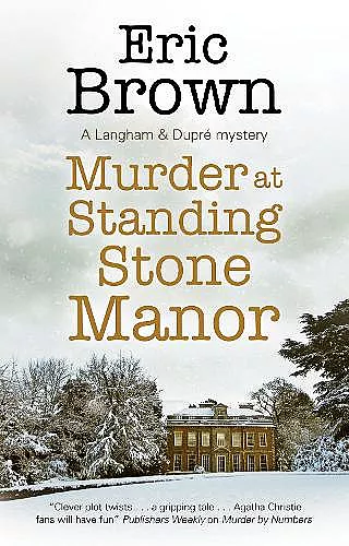Murder at Standing Stone Manor cover