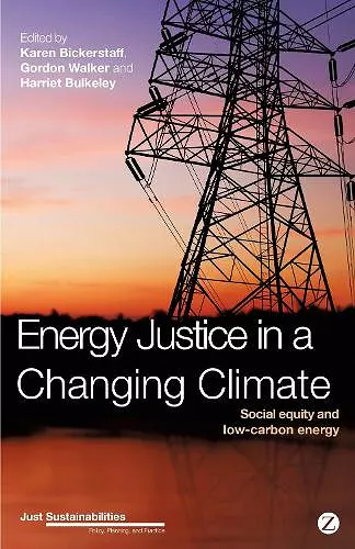 Energy Justice in a Changing Climate cover