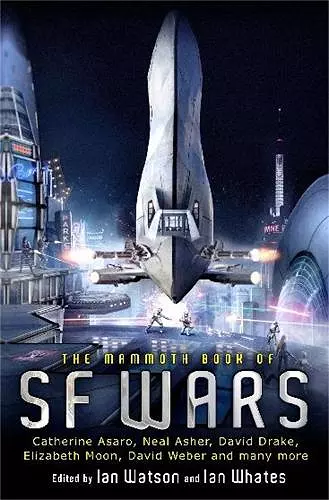 The Mammoth Book of SF Wars cover