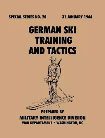 German Ski Training and Tactics (Special Series, No.20) cover