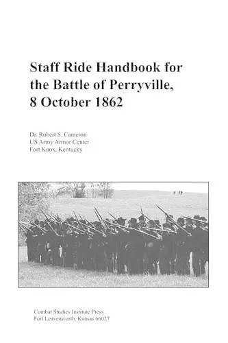 Staff Ride Handbook for the Battle of Perryville, 8th October, 1862 cover