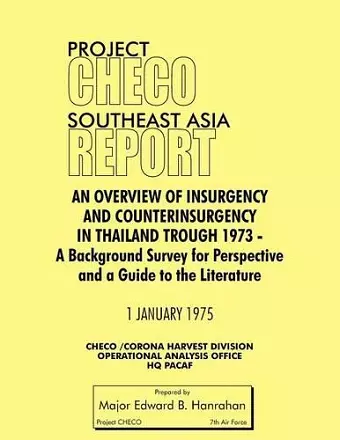 Project CHECO Southeast Asia Study cover