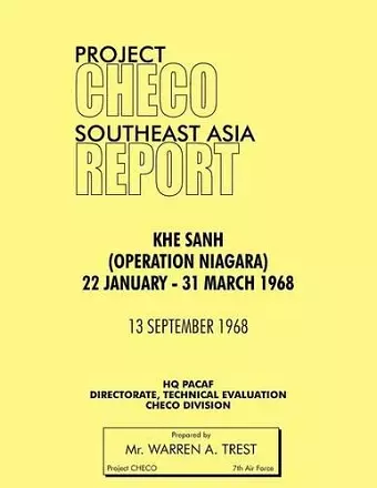 Project CHECO Southeast Asia Study cover