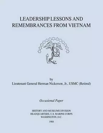 Leadership Lessons and Remembrances from Vietnam cover