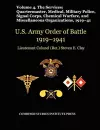 United States Army Order of Battle 1919-1941. Volume IV.The Services cover