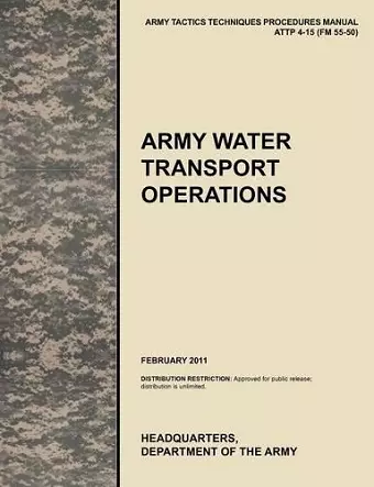 Army Water Transport Operations cover