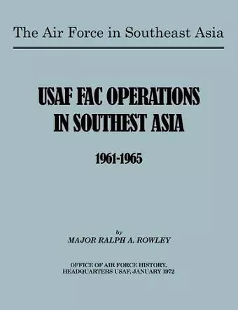 The Air Force in Southeast Asia cover