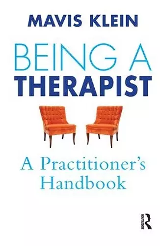 Being a Therapist cover