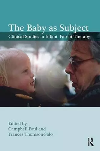 The Baby as Subject cover