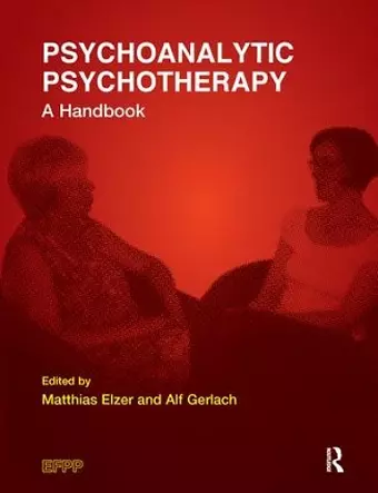 Psychoanalytic Psychotherapy cover