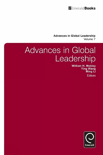 Advances in Global Leadership cover