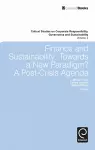 Finance and Sustainability cover