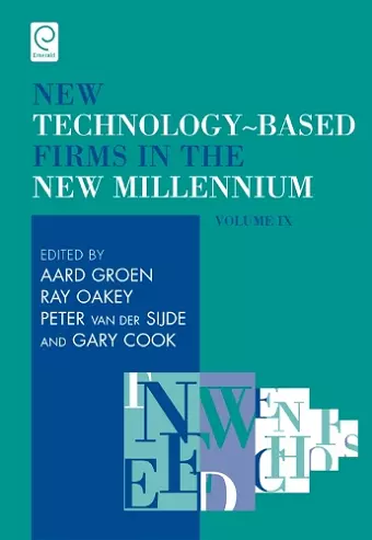 New Technology-Based Firms in the New Millennium cover