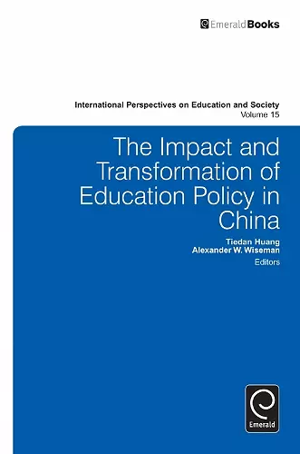 The Impact and Transformation of Education Policy in China cover