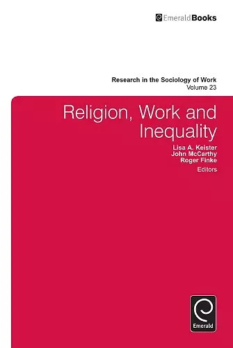 Religion, Work, and Inequality cover