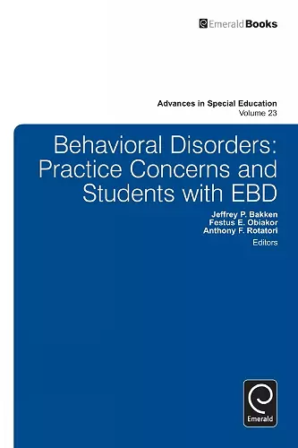 Behavioral Disorders cover